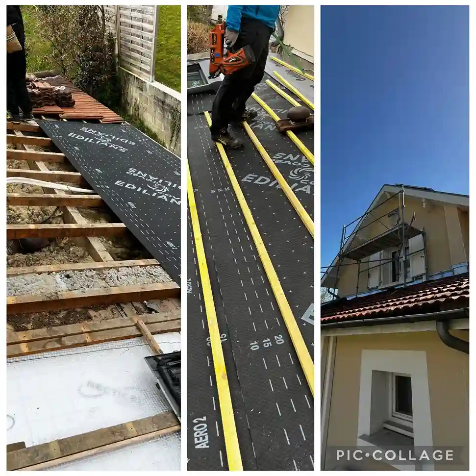 Réparation toiture tuiles à Grenoble par HL Toiture