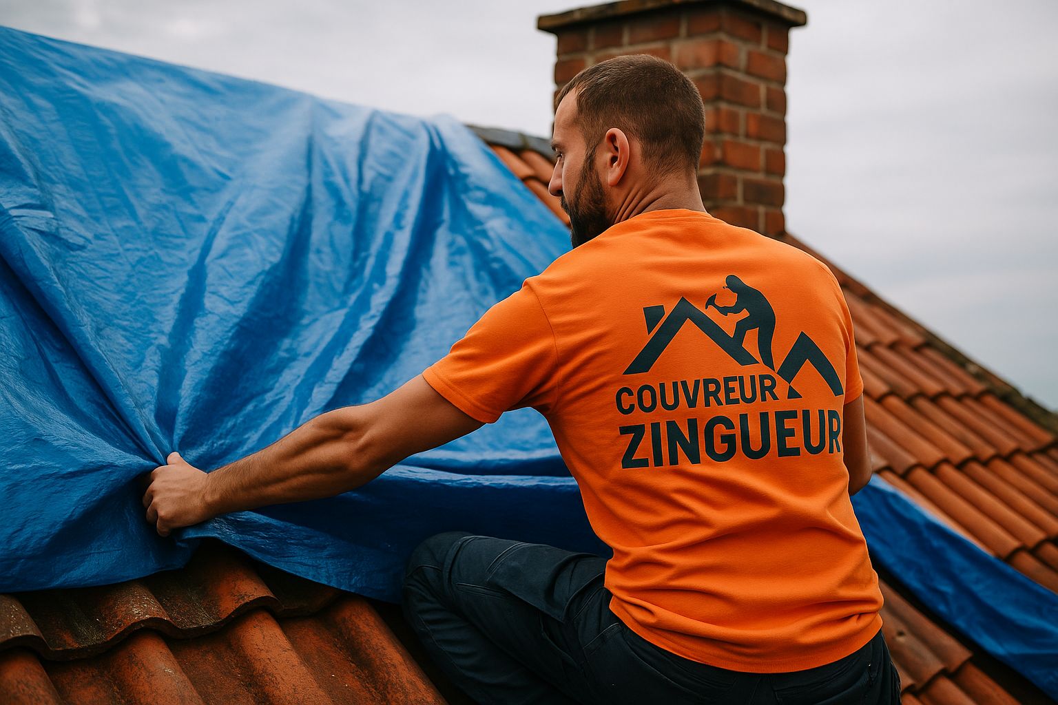 Mise en sécurité et réparation de toiture après intempéries